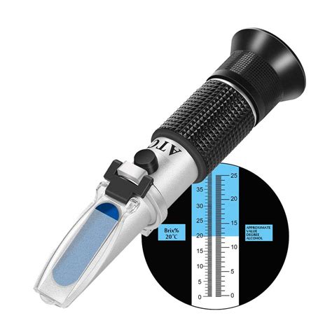 how use refractometer wine|refractometer for wine making.